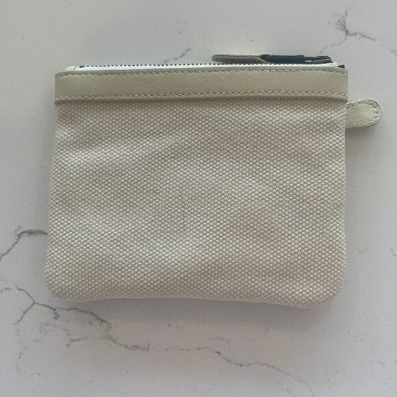 Balenciaga Paris Motocross Canvas and Leather White Wallet - Picture 6 of 9